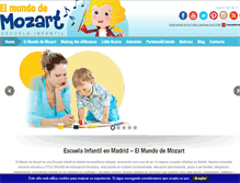 Tablet Screenshot of elmundodemozart.com